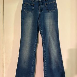 Limited Too Blue Flare Jeans
